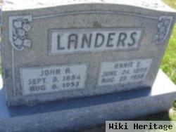 Annie Etta Fouts Landers