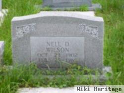 Nell D. Wilson