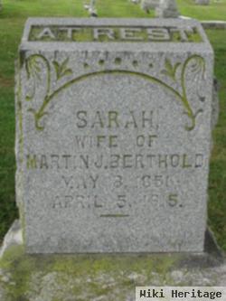 Sarah Berthold