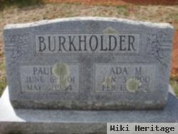 Paul Franklin Burkholder