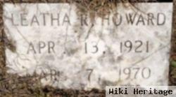 Leatha R Howard