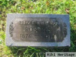 Elizabeth A Roberts