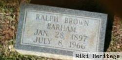 Ralph Brown Barham