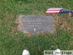 Menlo B. Knight