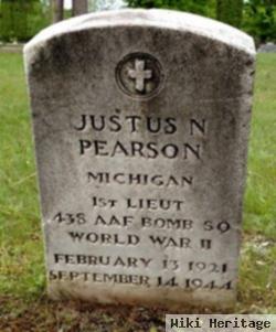 1Lt Justus Nathan Pearson