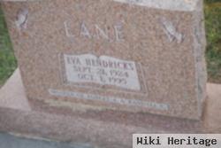 Eva Hendricks Lane