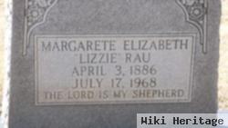 Margarete Elizabeth "lizzie" Rau