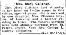 Mary Kenealy Callahan