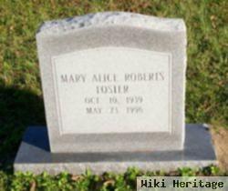 Mary Alice Roberts Foster