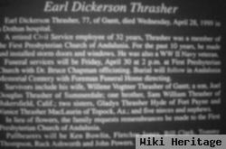 Earl Dickerson Thrasher, Jr