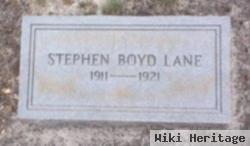 Stephen Boyd Lane