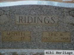 Eric W Ridings