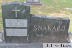 W F "bill" Snakard