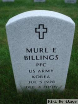 Murl Ellsworth Billings