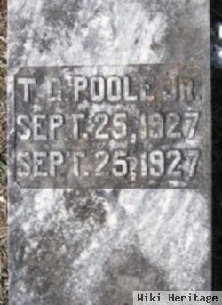 T G Poole, Jr