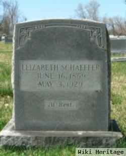 Elizabeth Almira Shomo Schaeffer