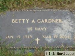 Betty A Gardener