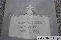 Mary W. Jurica Bucek