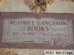 Beatrice Langston Rooks