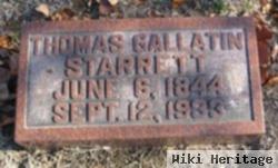 Thomas Gallatin Starrett