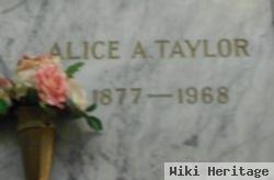 Alice A Taylor