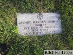 Henry Hayden Semmer