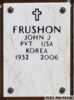 John J Frushon