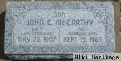 John C Mccarthy