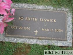 Jo Edith Webb Elswick