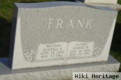 Bertha E Landis Frank