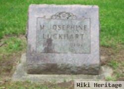 M Josephine Luckhart