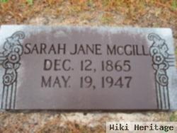 Sarah Jane Mcgill