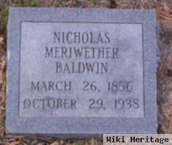 Nicholas Meriwether Baldwin