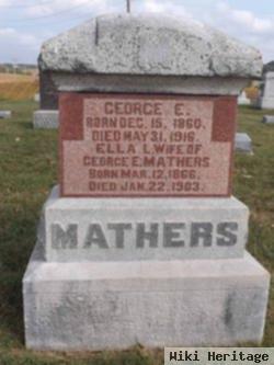 George E Mathers