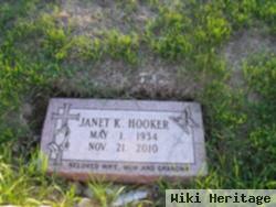 Janet K Mowery Hooker