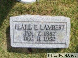 Pearl Evangeline Berry Lambert