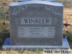Aloysius J. Winkler