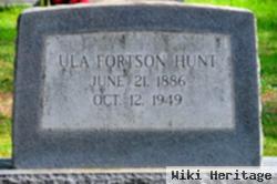 Ula Fortson Hunt