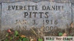 Everette Daniel Pitts