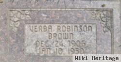 Verba Robinson Brown