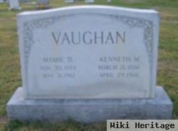 Mamie D Vaughan