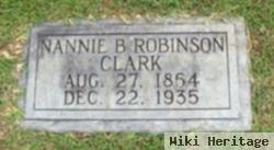 Nannie B. Robinson Clark