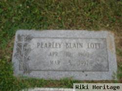 Pearley Blain Lott