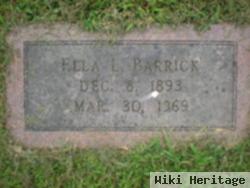 Ella L. Hartwig Barrick