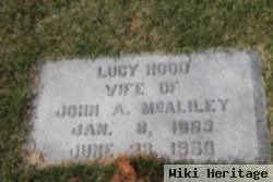 Lucinda "lucy" Hood Mcaliley