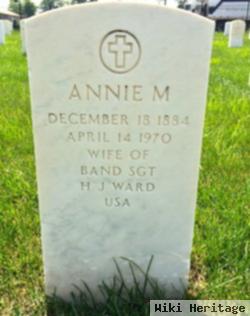 Annie M Ward