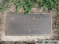 John R Minder