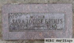 Sarah Louise Grist Grimes