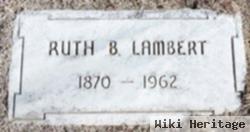 Ruth B. Lambert