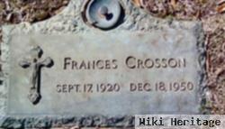 Frances F Crosson